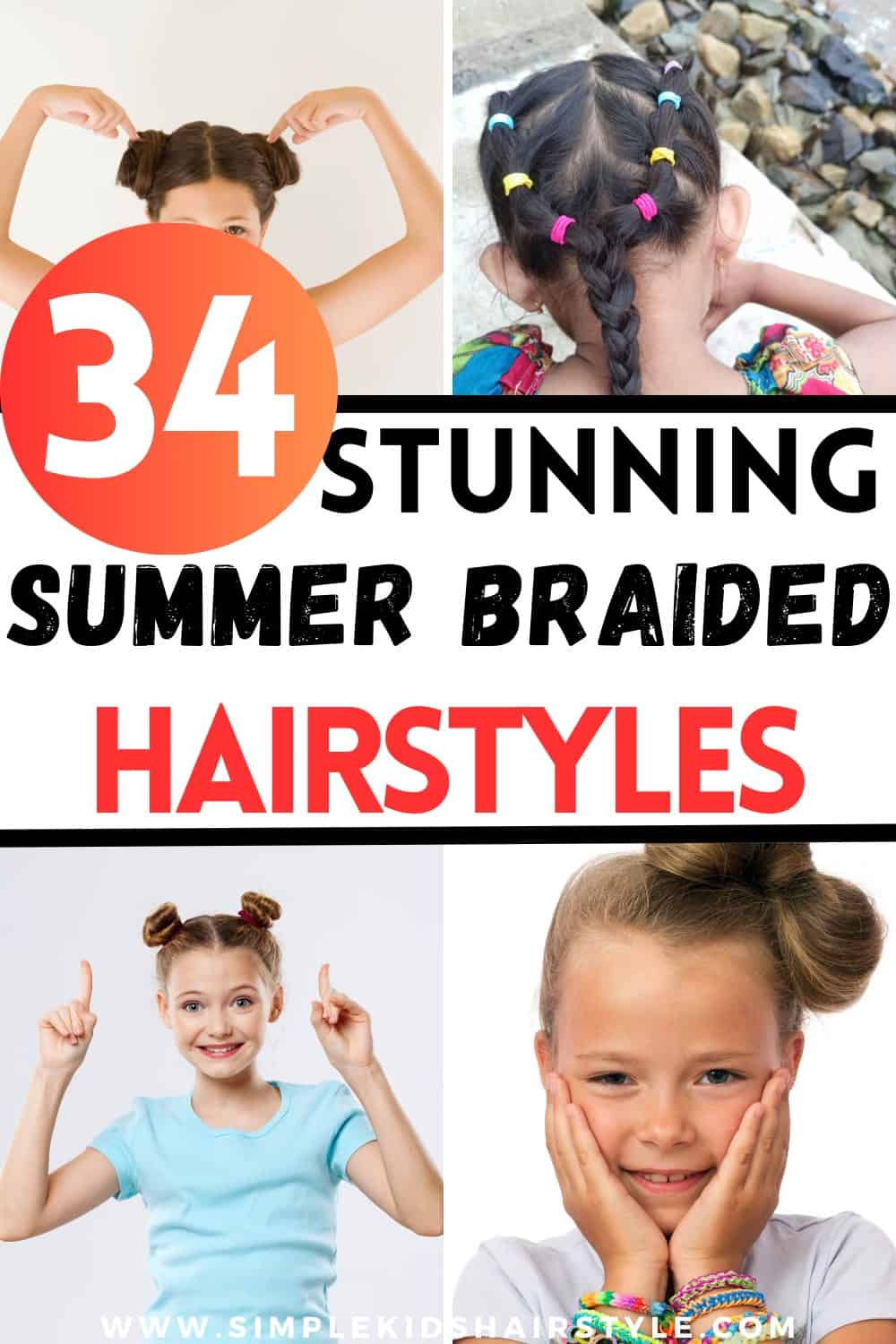 34 Best Summer Braided Hairstyles for Little Girls - Simple Kids Hairstyles