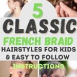 french braid hairstyles for kids image