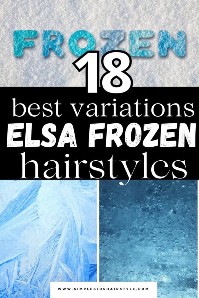 18 Easy Elsa Braid Tutorials - medium hairstyle for kids