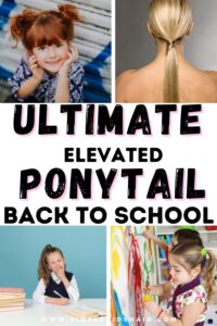 kids twist hairstyles back to school ponytail