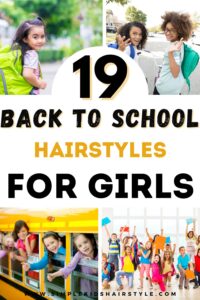 lazy easy hairstyles for school kids