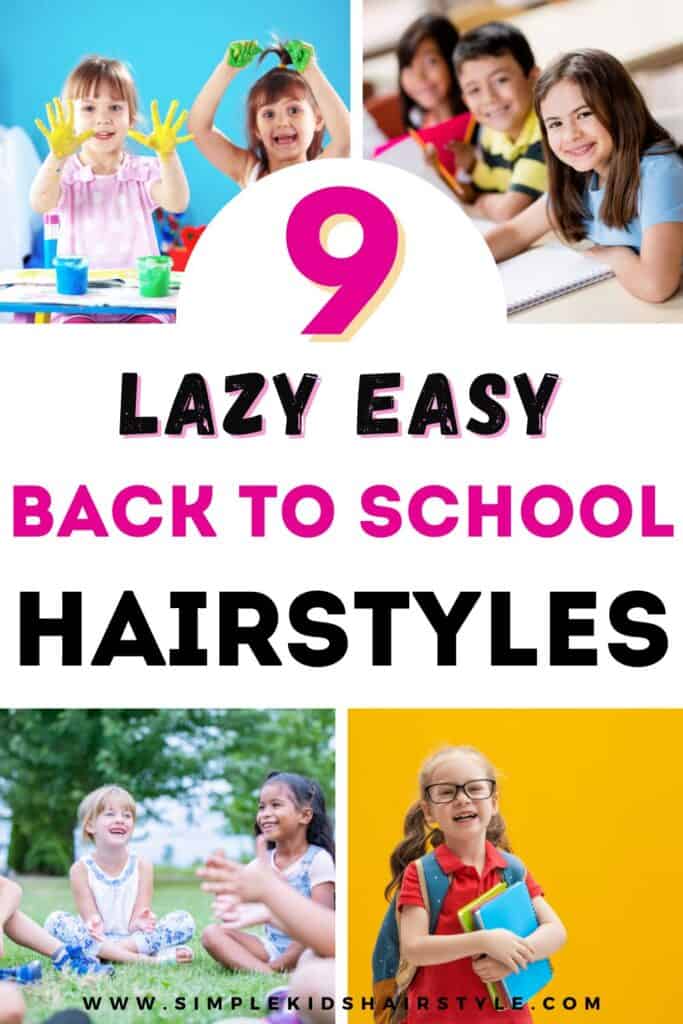 lazy easy hairstyles for school kids 9 back to school hairstyles