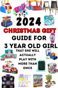 2024 Christmas Gift Guide for 3 Year old girl