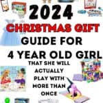 2024 Christmas Gift Guide for 4 Year old girl