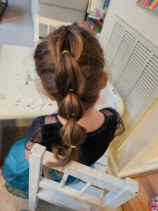 medium hairstyles for kids pull through braid