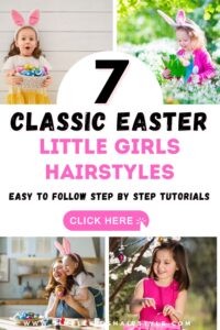 kids twist hairstyles, easter 2025